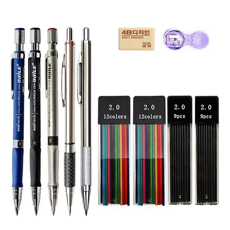 Staedtler Pencil Lumocolor - Lápiz mecánico de 2,0mm con recarga